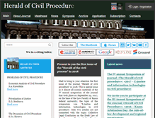 Tablet Screenshot of civpro.org